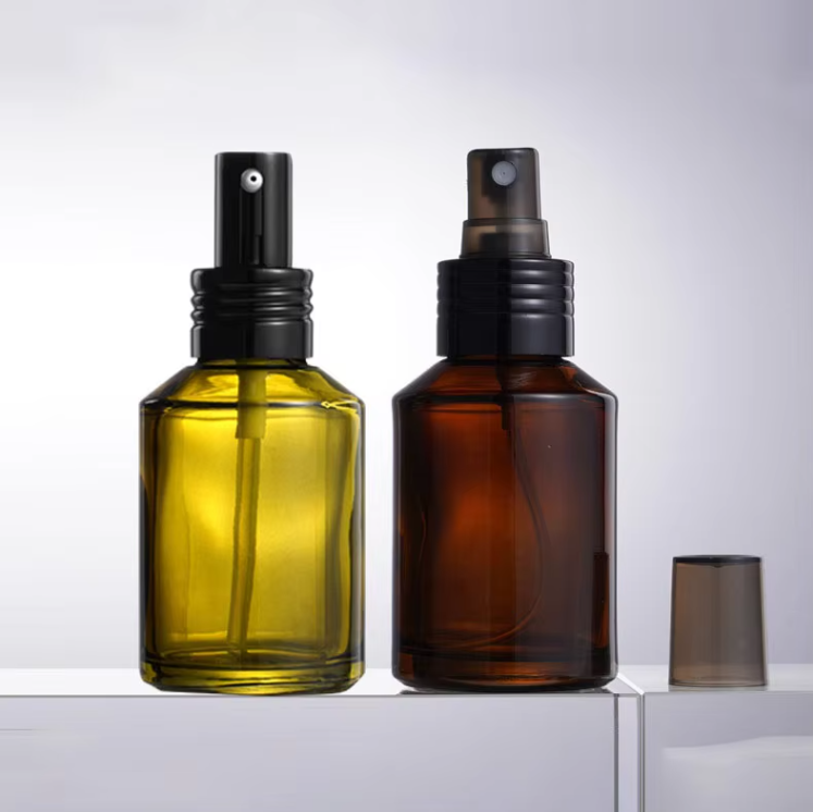 China Wholesale 60ml Empty Pump Spray Glass Cosmetic Bottle
